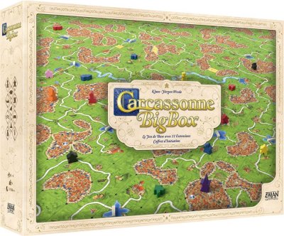 ASMODEE Jeu de strat&eacute;gie  Carcassonne Big Box 2021 