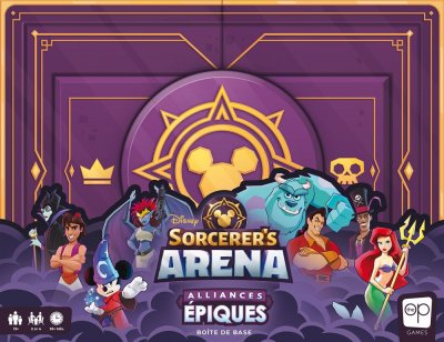 Jeu de strat&eacute;gie Asmodee Disney Sorcerer&rsquo;s Arena Alliances Epiques