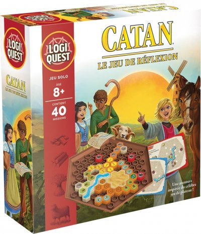 ASMODEE Jeu de strat&eacute;gie  Logiquest Catan 
