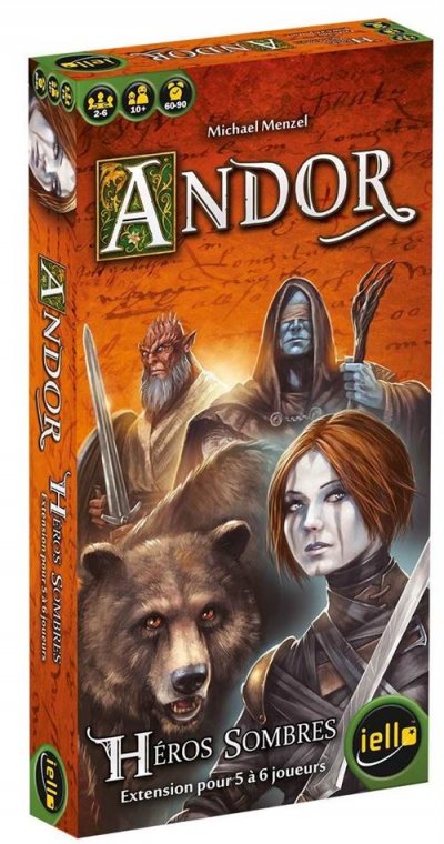 IELLO Jeu de strat&eacute;gie  Andor H&eacute;ros Sombres 