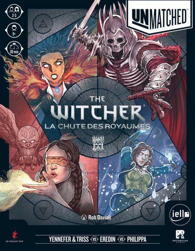 Jeu de strat&eacute;gie Iello Unmatched The Witcher La Chute des Royaumes