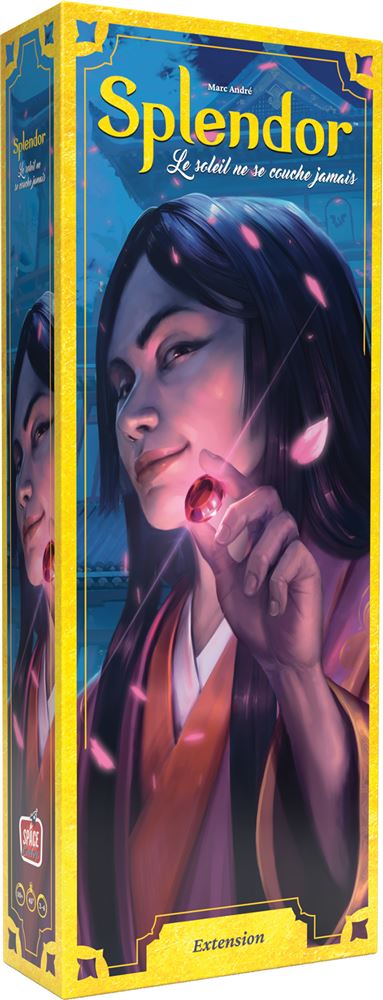 ASMODEE Jeu de strat&eacute;gie Splendor Le soleil ne se couche jamais Extension