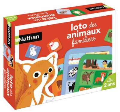 NATHAN Jeu d&eacute;couverte  loto des animaux