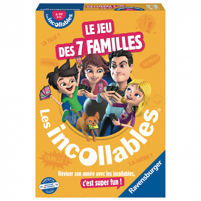 RAVENSBURGER Jeu des 7 familles - Les Incollables
