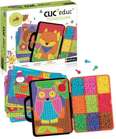 NATHAN Jeu &eacute;ducatif Clic Educ Mosa&iuml;que 