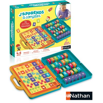 NATHAN Jeu &eacute;ducatif : j'apprends &agrave; compter