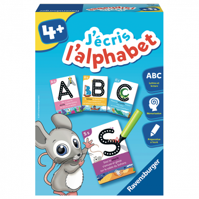 RAVENSBURGER Jeu &eacute;ducatif J'&eacute;cris l'alphabet 