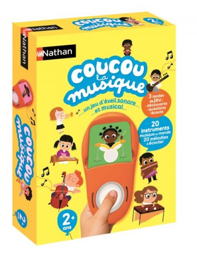 NATHAN Jeu &eacute;ducatif  coucou la musique
