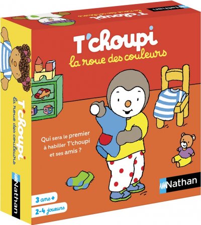 NATHAN Jeu &eacute;ducatif  La roue des couleurs T'choupi
