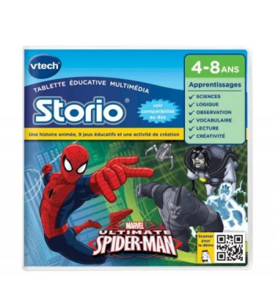 VTECH Jeu &eacute;ducatif  Storio Spiderman