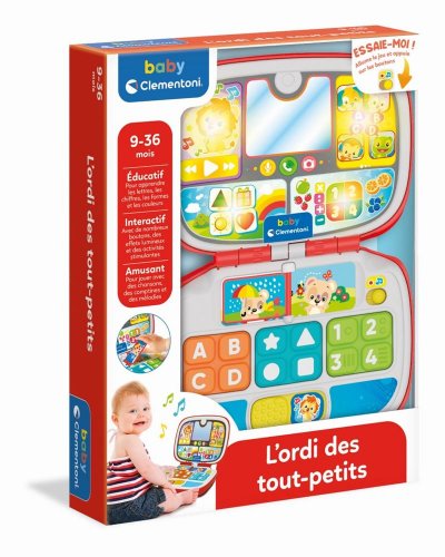 CLEMENTONI Jeu &eacute;lectronique  L'ordi des tout-petits