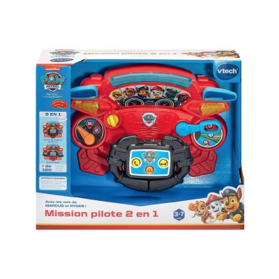 VTECH Jeu &eacute;lectronique Paw Patrol Pat'Patrouille Mission Pilote 2 en 1