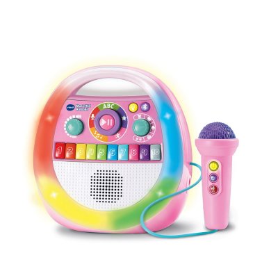 VTECH BABY Jeu &eacute;lectronique  Music&rsquo;Kid Karaok&eacute; Rose