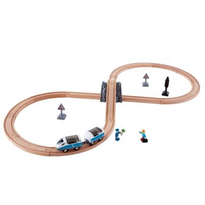 HAPE Jeu enfant circuit de train s&eacute;curit&eacute;