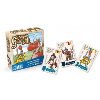 FRANCE CARTES Jeu Enfants La Conquete De Gr&acirc;&acirc;loth - Jeu De Strategie - 110 Cartes