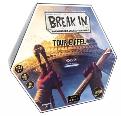 IELLO Jeu  Break In - Tour Eiffel- - Jeu de soci&eacute;t&eacute;