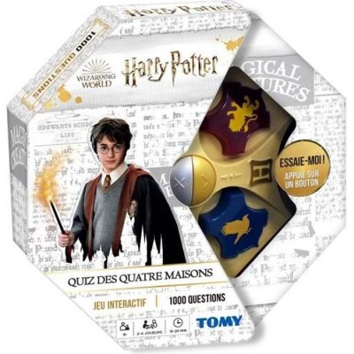 TOMY Jeu interactif  Harry Potter Le quiz des 4 maisons 