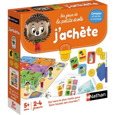 NATHAN Jeu J'ach&egrave;te -  Jeux - Jeu de soci&eacute;t&eacute; Famille - Enfant - Mixte