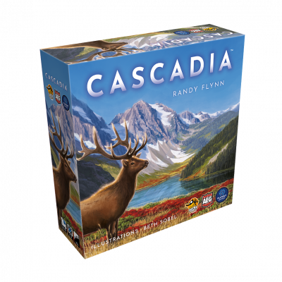 Jeu Lucky Duck Games CASCADIA- - Jeu de societe
