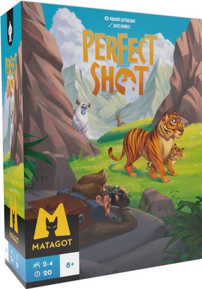 ASMODEE Jeu Matagot Perfect Shot- - Jeu de soci&eacute;t&eacute;