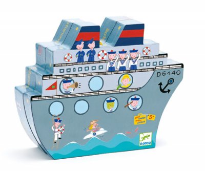 DJECO Jeu soci&eacute;t&eacute; naviplouf 