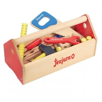 JEUJURA  Boite &agrave; outils en bois