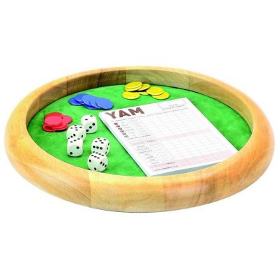 JEUJURA  Piste de d&eacute;s en bois - Yam 421