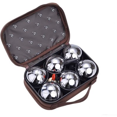 LAGUIOLE Jeux de 6 boules de petanque  chrome