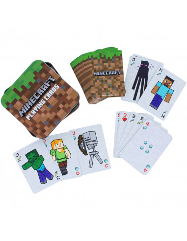 Jeux de carte enfant Paladone Minecraft