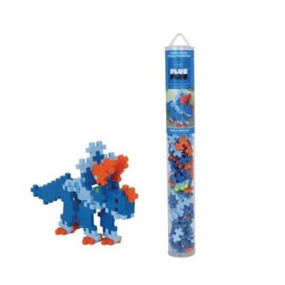 PLUS Jeux de construction 100 pi&egrave;ces  Tube Mini Triceratops