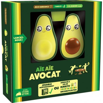 ASMODEE Jeux de soci&eacute;t&eacute; - Aie Aie Avocat - Jeu de soci&eacute;t&eacute; en famille