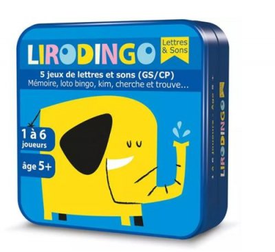 ARITMA Jeux de soci&eacute;t&eacute; enfants - Jeu d'&eacute;veil - Lirodingo - GS-CP