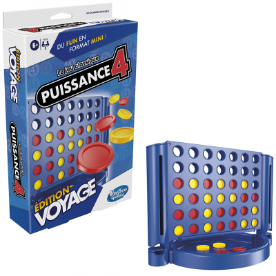 Jeux de soci&eacute;t&eacute; puissance 4 voyage Hasbro