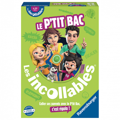 RAVENSBURGER Jeux Le P'tit Bac Des Incollables