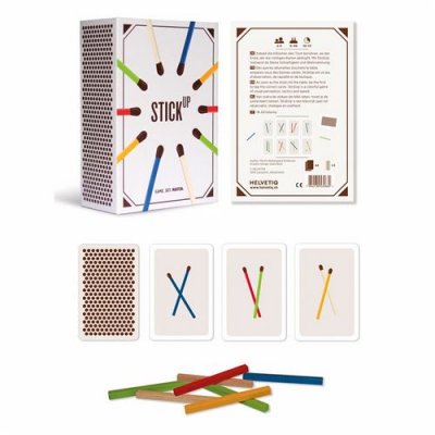 HELVETIQ Jeux - Stickup  Multicolore