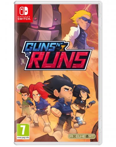 JUST FOR GAMES Jeux Vid&eacute;oJeux Nintendo Switch-Guns N' Runs Nintendo SWITCH