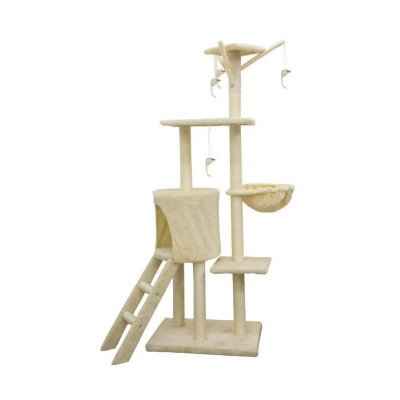GENERIQUE JIPSY Arbre a chat Beige - 79 x 34 x 138 cm - Beige