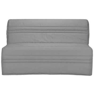 GENERIQUE JOE Banquette 3 places BZ - Tissu gris clair - L 143 x P 97 cm