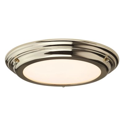 ELSTEAD Joli plafonnier LED Welland, laiton poli