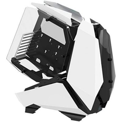JONSBO  Compatible Mod5 Big-tower Showcase, Tempered Glass - Wei&szlig;