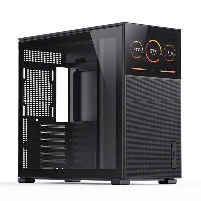 JONSBO  D41 Mesh Screen ATX Geh&auml;use, Tempered Glass - Schwarz