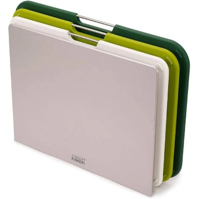 JOSEPH JOSEPH  Ensemble de 3 Planches &agrave; D&eacute;couper avec &eacute;tui Nest&acute; Boards