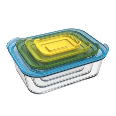 JOSEPH JOSEPH  - Nest Glass Storage Ensemble de conteneurs (4 pi&egrave;ces)