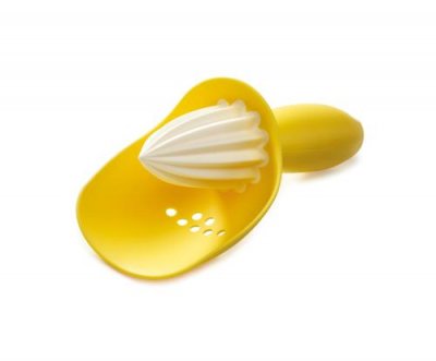 JOSEPH JOSEPH  - Presse Agrumes avec Filtre &agrave; P&eacute;pins - Jaune