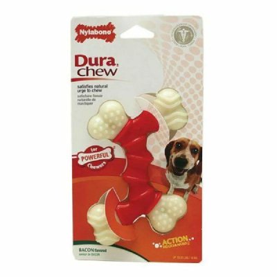 NYLABONE Jouet pour chien  Extreme Chew - Double Bone Bacon M