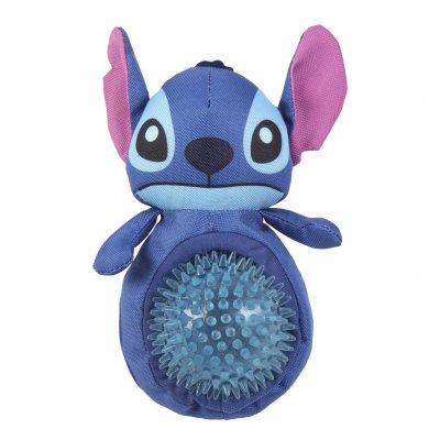  Jouet pour chien Stitch Balle &agrave; picots avec son rangement Plushland