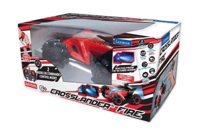 LEXIBOOK Jouet t&eacute;l&eacute;command&eacute; voiture tout-Terrain  Crosslander&reg; Fire