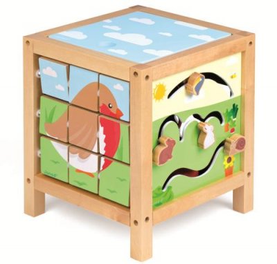 JANOD Jouets D'eveil Maxi Looping Jardin (Bois)