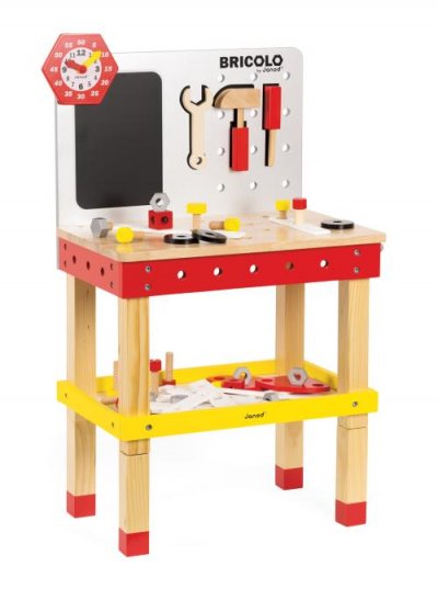 JANOD Jouets D'imitation Etabli Magn&eacute;tique G&eacute;ant Redmaster (Bois)