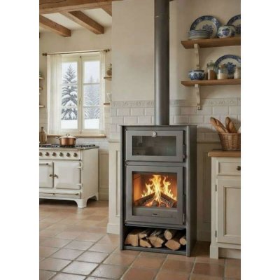 JUAN PANADERO  - po&ecirc;le a bois eco design nice 7,5 kw titanium